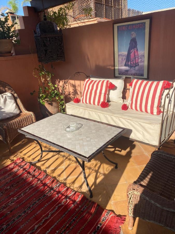 Riad Privatise Jusqu A 5 Personnes A 5 Minutes Place Jemma El Fna Loue Avec Menage Et Petit Dejeuner Compris Marakeş Dış mekan fotoğraf